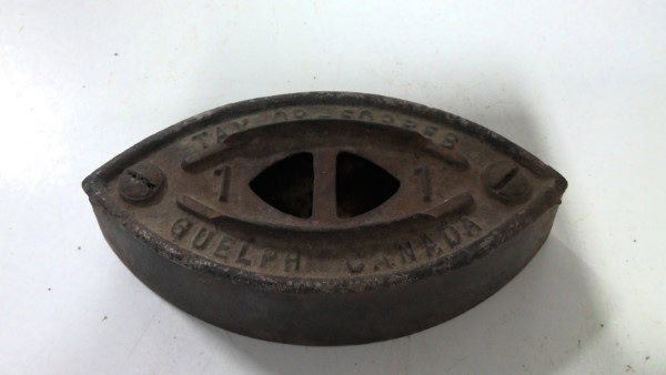 Antique Taylor Forbes Guelph Canada #1 Sad Iron for sale