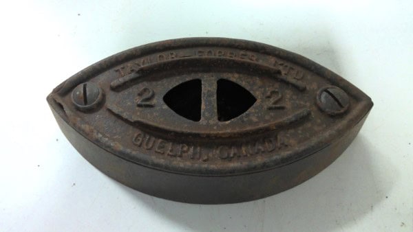 Antique Taylor Forbes Guelph Canada #2 Sad Iron for sale