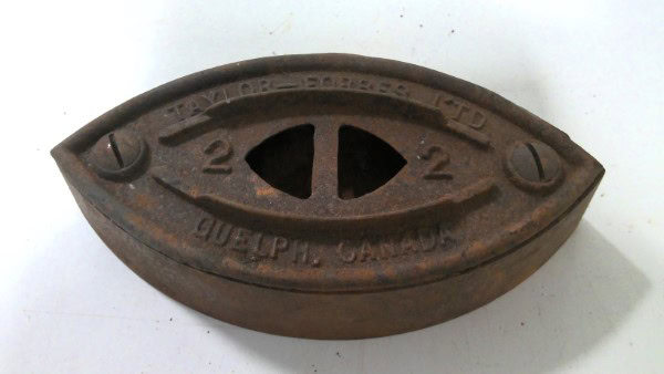 Antique Taylor Forbes Guelph Canada #2 Sad Iron for sale