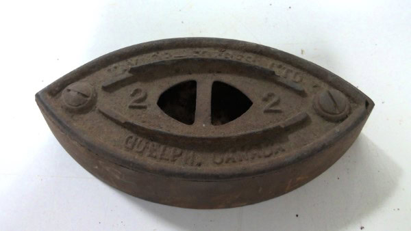 Antique Taylor Forbes Guelph Canada #2 Sad Iron for sale