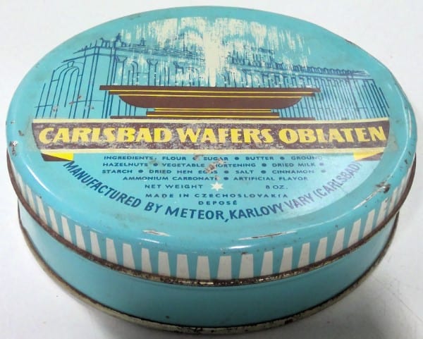 Carlsbad Wafers Oblaten Tin for sale on heinventures.ca