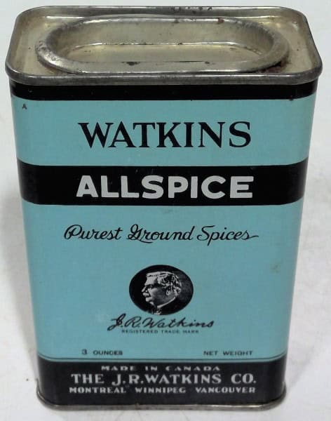 Watkins Allspice 3 oz Tin for sale on heinventures.ca