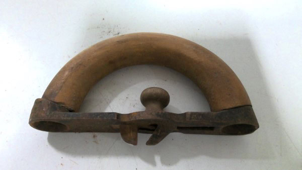 Antique Wood Sad Iron Handle for sale