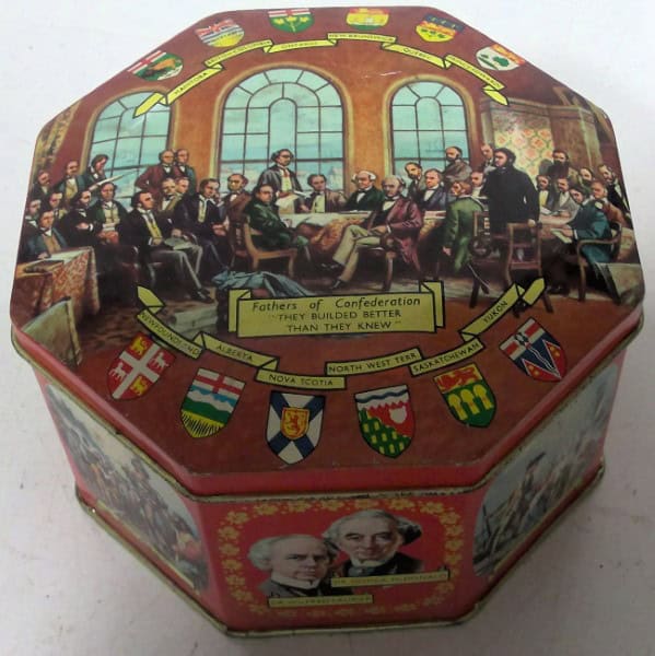 Hornets Toffee Commemorative Tin of Confederation