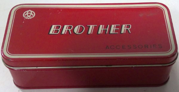 Brother Accessories Sewing Tin for sale on heinventures.ca