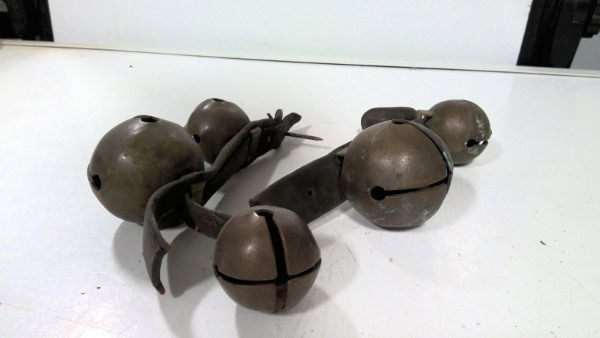 Antique Harness/Sleigh Bells x5 for sale