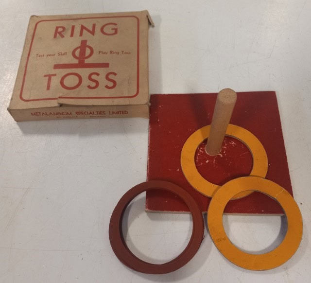 Vintage Ring Toss Game available on Hein Ventures' online store