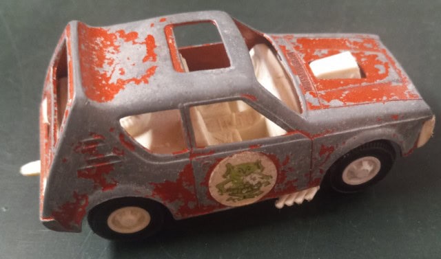 Vintage Tootsie Toy Gremlin Diecast Vehicle with Plastic Base for sale on heinventures.ca