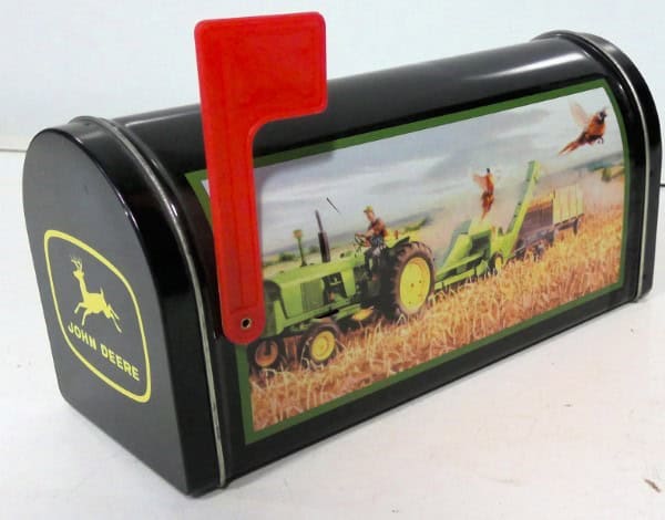 John Deere Mailbox Collectibles Tin for sale on heinventures.ca