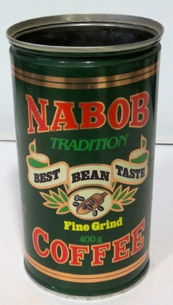 Nabob Fine Grind Coffee Tin for sale on heinventures.ca