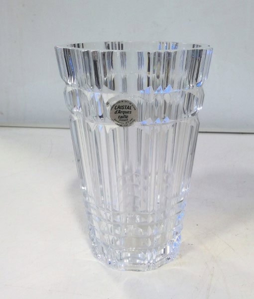 Cristal d'Arques Lead Crystal Vase France available on heinventures.ca