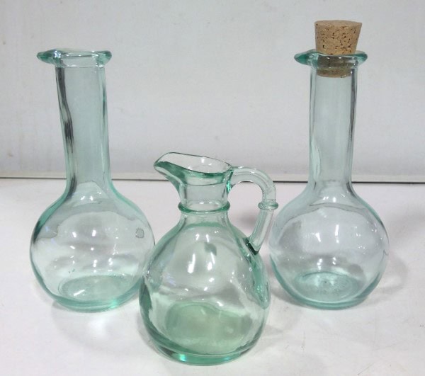 Lot of small glass Cruets for sale