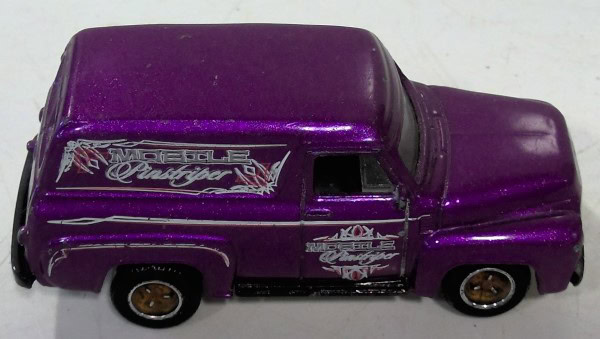 Purple Matchbox Diecast Ford F-100 Panel Delivery Van for sale on heinventures.ca