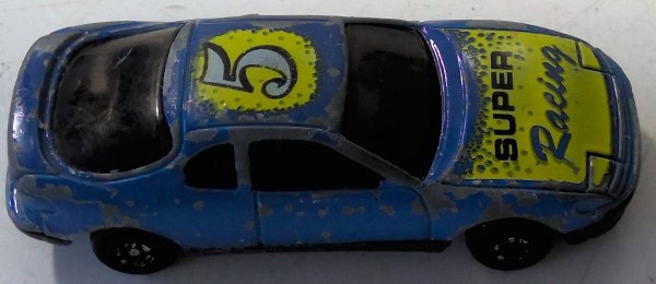 No. 805 Blue Super Racing #5 Diecast Car