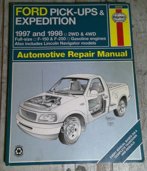 Haynes Manual Ford Pick-ups & Expedition 1997-1998 for sale