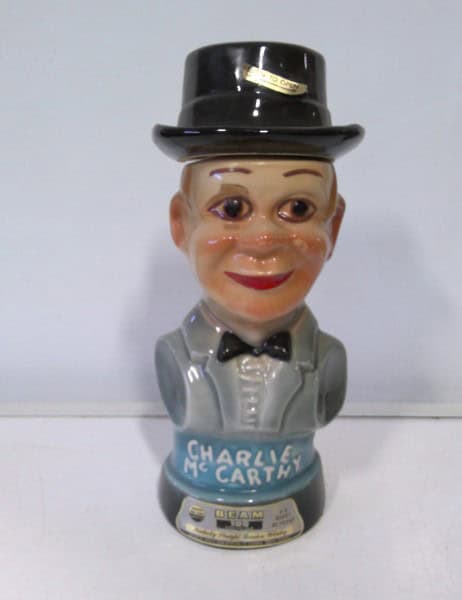 Vintage Charlie McCarthy Jim Beam Decanter for sale