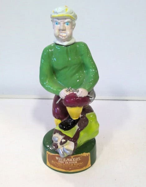 Vintage Whyte & Mackays The Duffer Blended Scotch Whiskey Decanter for sale