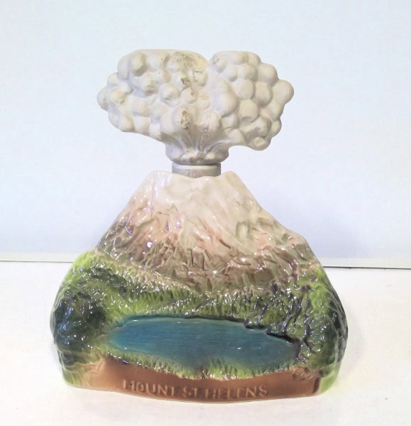 Vintage James Beam Mount St. Helens Decanter for sale