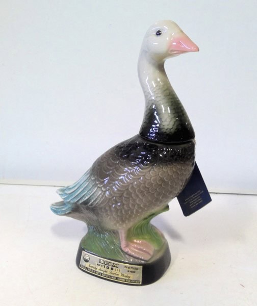 Vintage James Beam #145 Goose Decanter Bottle for sale