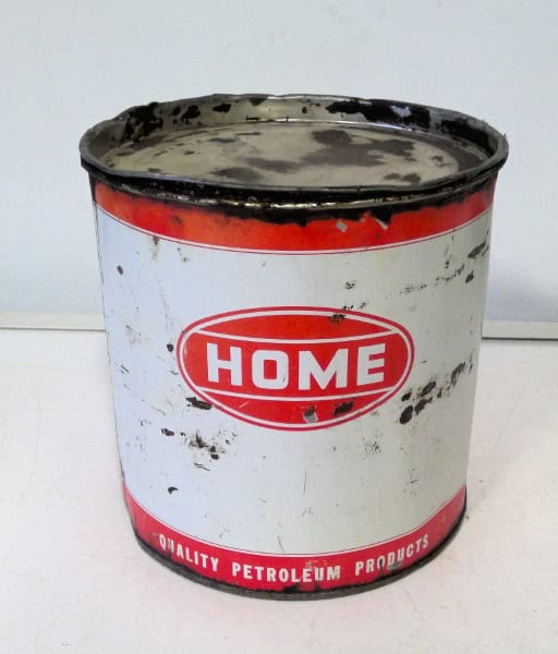 Vintage Home Oil Distributers Limited Vancouver 5Lb Grease Can for sale