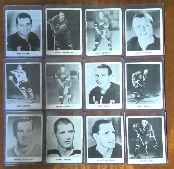 Lot of 12 1960s Coco-Cola Hockey Cards for sale