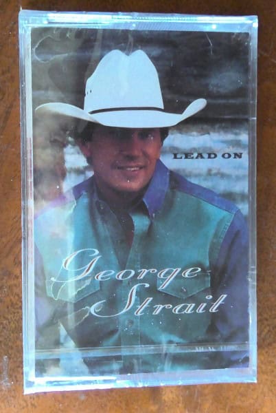 George Strait: Lead On Original Unopened Sealed Cassette Tape for sale