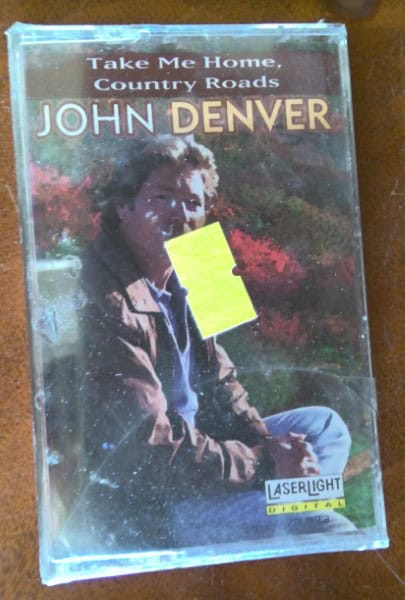 John Denver: Take Me Home Country Roads 1997 Unopened Seal Cassette Tape for sale