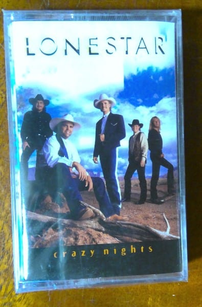 Lone Star; Crazy Nights Original Unopened Cassette Tape for sale