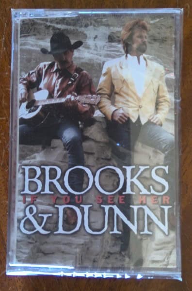 Brooks & Dunn If You See Her Original Factory Sealed Cassette Tape for sale