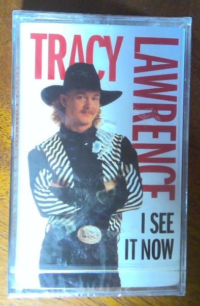 Tracy Lawrence I See it Now. Unopened Factory Sealed Cassette Tape for sale