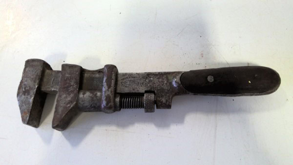 Vintage H.D. Smith & Co The Perfect Handle Adjustable Pipe Wrench for sale