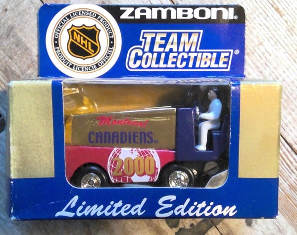 2000 Montreal Canadians Zamboni 1:50 Scale Diecast for sale