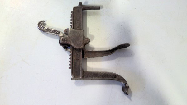 Antique 1902 "The Tip Top" Cobbler Appliance Tool for sale