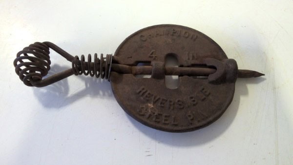 Vintage Champion 4" Cast Iron Damper for Wood Stoves for sale