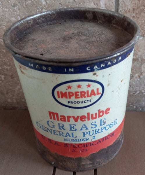 Imperial Marvelube Tin for sale on heinventures.ca