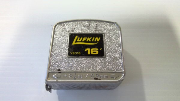 Vintage Lufkin 16' Steel Tape Measure Y9316 for sale