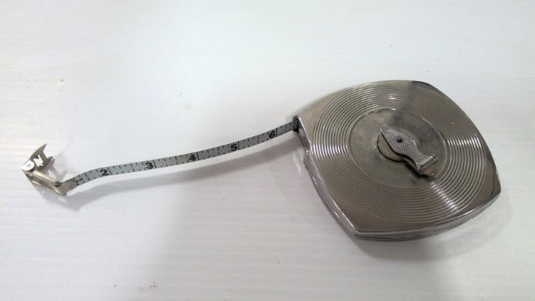 Vintage 100' Steel Measuring Tape for sale