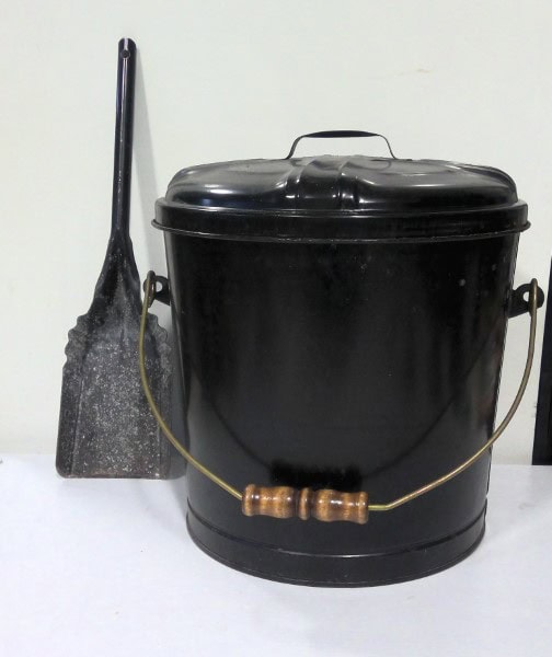 Vintage Ash Bucket and Shovel for sale