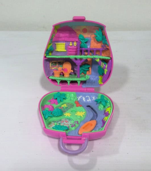 1996 Vintage Bluebird Polly Pocket Jungle Adventure - Vacation Fun for sale