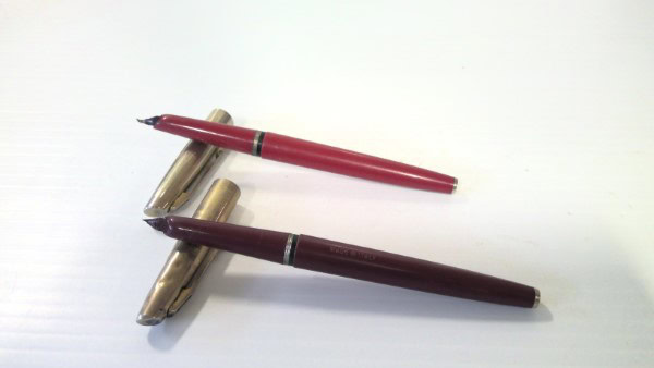 Lot of 2 Vintage NP Made in Italy Fountain Pens for sale