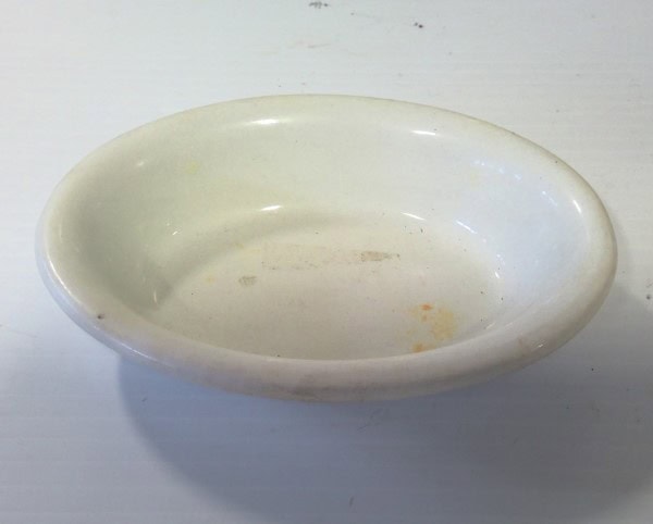 Antique Hudson's Bay Company Burslem England Vitrified Soap Dish for sale