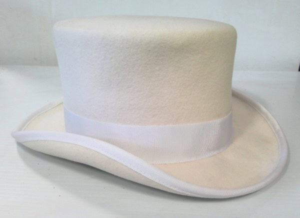 Vintage White Smithbilt Top Hat for sale