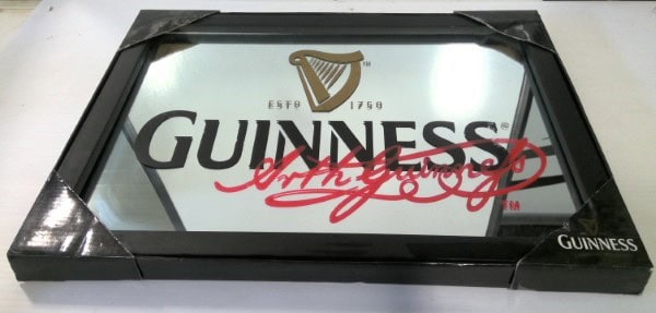 Guinness Est 1759 Bar / Pub Mirror for sale