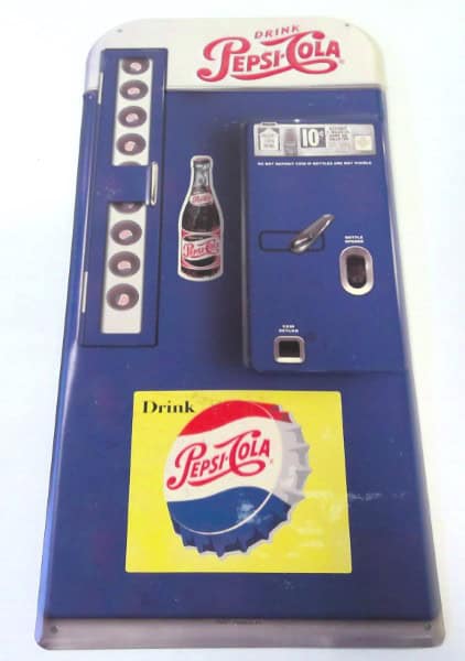 2021 Pepsi Cooler Tin Sign Wall Decor for sale