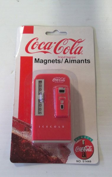 1995 Coca Cola Fridge Magnet in Original Packaging for sale