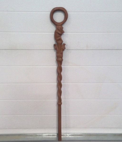 Vintage Carved Wooden Walking Stick - From Kenya for sale