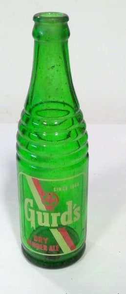 Gurd's Dry Ginger Ale Glass Bottle for sale on heinventures.ca