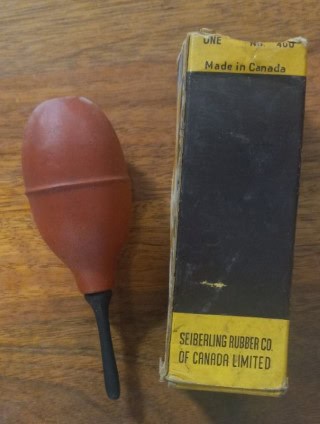 Vintage Seiberling Infant Rectal Syringe for sale on heinventures.ca