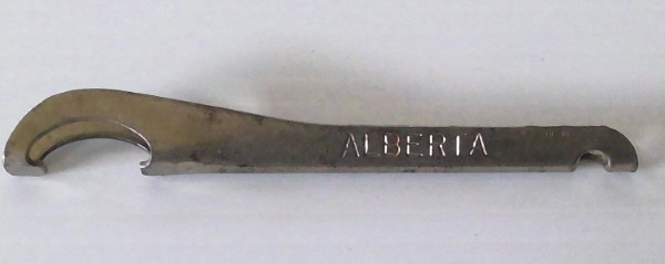 Alberta Breweries Metal Can Opener for sale on heinventures.ca