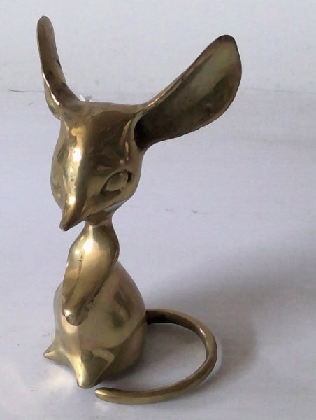 Brass Mouse Ornament for sale on heinventures.ca